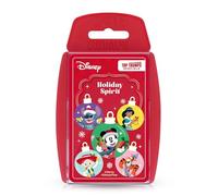 Top Trumps Disney Holiday Spirit Special Educational Card Game, Play with Stitch, Moana, Pluto and Tigger, great gift and Christmas stocking filler, for ages 8 plus