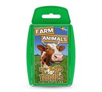 Top Trumps Farm Animals Classics Card Game, Find out the average lifespan of a Donkey, the wits of a Fox and the cuteness of a Sheep, Educational for 2 plus players makes a great gift for ages 6 plus