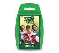 Top Trumps Golfers Classics Card Game, Play with 30 of the greatest golfers including Seve Ballesteros, Betsy King, Tiger Wood, Ben Hogan, discover