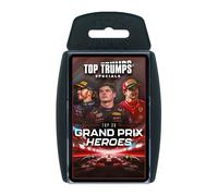 Top Trumps Grand Prix Specials Card Game, Play with Max Verstappen, Carlos Sainz and Emerson Fittipaldi, educational gift for ages 8 plus