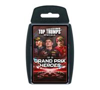 Top Trumps Grand Prix Specials Card Game, Play with Max Verstappen, Carlos Sainz and Emerson Fittipaldi, educational gift for ages 8 plus