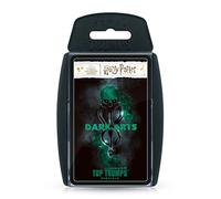 Top Trumps Harry Potter Dark Magic Specials Card Game, Play with Voldemort, Bellatrix Lestrange, Barty Crouch Jr and Draco Malfoy, Educational for 2 plus players makes a great gift for ages 6 plus