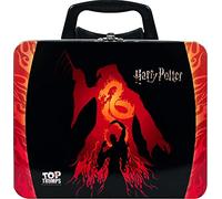 Top Trumps Harry Potter Witches and Wizards Collectors Tin Card Game, board the Hogwarts express with 30 cards with a glow-in-the-dark feature, gifts for boys and girls aged 6 plus