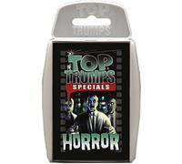 Top Trumps Horror Card Game | Compare Horror Icons' Stats, Any Group Size, Quick to Learn