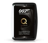 Top Trumps James Bond Gadgets and Vehicles Limited Editions Card Game, play with iconic gadgets and vehicles including Aston Martin DBS, Golden Gun and the Q Boat, for players aged 12 plus