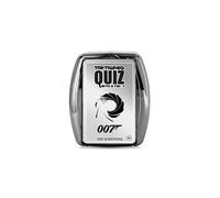 Top Trumps James Bond Quiz Game, 500 questions to test your MI6 knowledge starting with Dr. No, No Time To Die, Casino Royale and You Only Live Twice,