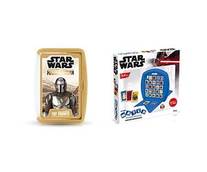 Top Trumps Limited Editions - Star Wars: The Mandalorian with Star Wars Match Board Game