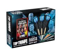 Top Trumps Limited Editions: Top 30 Darts Greats Card Game Gift Set with Official Branded Darts - Featuring Phil Taylor, Luke Littler, Michael van Gerwen & More