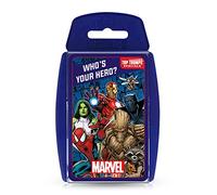 Top Trumps Marvel Universe Specials Card Game, play with heroes from Guardians of the Galaxy, The Avengers, and villains like Thanos and Carnage, great gift for ages 6 plus