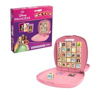 Top Trumps Match Disney Princess Board Game Multilingual, 2 player family travel game for ages 4, gift for kids aged 4 plus