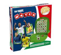 Winning Moves World Football Stars The Crazy Cube Game Green Top Trumps Match Green Kids