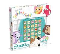 Top Trumps Match Squishmallows Board Game, match 5 Lola the Unicorn, Daxxon the Alien or Cam the Cat in a row to win, perfect for travel, gift for