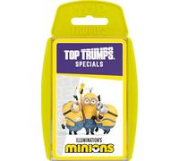 Top Trumps Minions Card Game,Find out how loyal James is, or how much mischief Gru has in this educational packed game, gifts and toys for boys and girls aged 6 plus