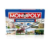 Top Trumps Monopoly Greenwich Edition Family Board Game | 2-6 Players
