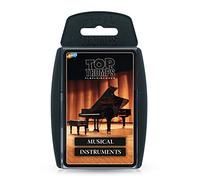 Top Trumps Musical Instruments Card Game - Family & Kids Ages 6+ - Educational Strategy Game - 2-6 Players - Portable Travel Game