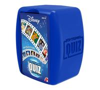 Top Trumps Quiz Disney Classic Trivia Game, 500 questions to test your knowledge and memory on Snow White, Cinderella, Zootopia, Toy Story and Simba, gift for ages 6 plus