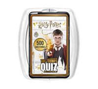 Top Trumps Quiz Harry Potter Trivia Game, 500 questions to test your knowledge and memory in the world of Hogwarts, spells, witches & wizards and Lord Voldemort, gift for ages 8 plus