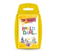 Top Trumps Roald Dahl Vol.1 Specials Card Game, play with gloriumptious characters from Matilda, The BFG, Charlie and the Chocolate Factory and Willy