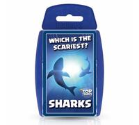 Top Trumps Sharks Classics Card Game, Discover some interesting facts in this educational packed game, 2 plus players makes a great gift for ages 6 plus