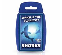 Top Trumps Sharks Classics Card Game, Discover some interesting facts in this educational packed game, 2 plus players makes a great gift for ages 6 p