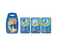 Top Trumps Sonic The Hedgehog Specials Card Game, play with Tail, Knuckles, Eggman, Chaos, Blaze and Chaos from the iconic Sega MegaDrive game, educational gift and toy for boys and girls aged 6 plus