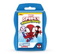 Top Trumps Spidey and Friends Junior Optimal for Players Aged 3 plus and Easy to Hold for Small Hands to Take Everywhere,Kid's favourite characters