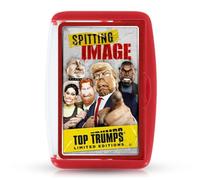 Top Trumps Spitting Image Limited Editions Card Game, play with 30 characters from the bawdy BritBox series including Boris Johnson, Meghan Markle and James Corden, for adults aged 18 plus