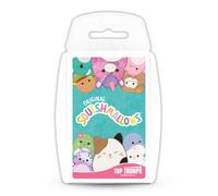 Top Trumps Squishmallows Specials Card Game, play with Cam the Cat, Leonard the Lion, Gordon the Shark, travel game, great educational gift for ages