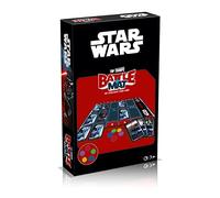 Top Trumps Star Wars Battle Mat Card Game, Play with your favourite characters including Luke Skywalker, Yoda, Darth Vader, Princess Leia and Chewbacca, Educational game for ages 6 plus