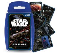 Top Trumps Star Wars Starships Classics Card Game, Play With The Rebel X-Wing, The Imperial Star Destroyer And The Fulminatrix, Educational 2 Plus Pl