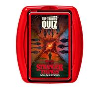 Top Trumps Stranger Things Quiz Game Travel Classic Guessing Game for 2 plus players makes a great gift for ages 15 plus