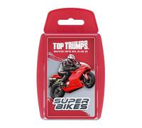 Top Trumps Super Bikes Classics Card Game, Find out how fast Ducati Panigale V4 R is, or how horsepower Kawasaki H2R has in this educational packed game, gifts and toys for boys and girls aged 6 plus