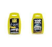 Top Trumps Supercars Classic Game & Wonders of the World Classics Card Game, Discover interesting facts in this educational packed game including the height of Mount Everest