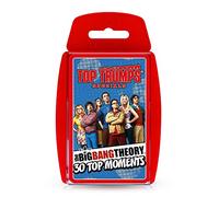 Top Trumps The Big Bang Theory 30 Top Moments Specials Card Game, Relive your favourite moments with Sheldon, Amy, Leonard, Raj, Howard, Bernadette and Penny, a great gift for ages 6 plus