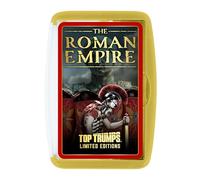 Top Trumps The Roman Empire Limited Edition Card Game | Educational History Game Featuring Julius Caesar, Cleopatra & Ancient Rome | Fun Family Game for Kids & Adults