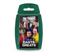 Top Trumps Top 30 Darts Greats Classic Card Game, Play with Phil Taylor and Luke Littler, Educational pack that makes a great gift, for ages 6 plus