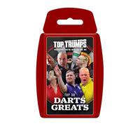 Top Trumps Top 30 Darts Greats V2 Classic Card Game, Play with Phil Taylor and Luke Littler, Educational pack that makes a great gift, for ages 6 plus
