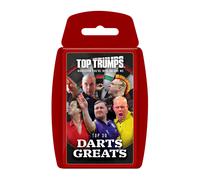 Top Trumps Top 30 Darts Greats V2 Classic Card Game, Play with Phil Taylor and Luke Littler, Educational pack that makes a great gift, for ages 6 plu