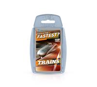 Top Trumps Trains Classics Card Game, learn about the London Underground, German Ice Trains and Beijing Shanghai in this educational packed game, gift