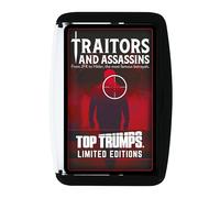 Top Trumps Traitors and Assassins Limited Edition Card Game | Fun Educational Travel Game for Kids, Teens & Families | Fast-Paced Party Play & Learning