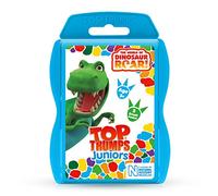 Top Trumps WM01283-EN1-6 Junior Dinosaur Roar Card Game, play with Dinosaur Honk and Flap, 5 educational games including pairs, observation quiz and spot the difference, Aged 3 plus, Multicolor