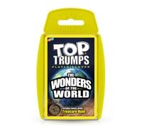 Top Trumps Wonders of the World Classics Card Game, Discover facts in this educational packed game including the height of Mount Everest, gift for