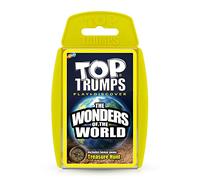 Top Trumps Wonders of the World Classics Card Game, Discover interesting facts in this educational packed game including the height of Mount Everest, 2 plus players makes a great gift for ages 6 plus