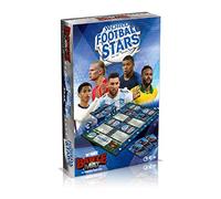Top Trumps World Football Stars Battle Mat Board Game, Play with Ronaldo, Messi, Harry Kane, Haaland and Salah, gift for ages 6 plus