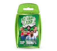 Top Trumps World Football Stars Specials Card Game Green, Play with Lionel Messi, Neymar and Harry Kane, Educational Gift and Toys for ages 6 plus