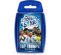 Top Trumps World Football Stars Specials Card Game, Play with Lionel MessiCristiano Ronaldocard game, Gifts and Toys for Boys and Girls Ages 6 plus