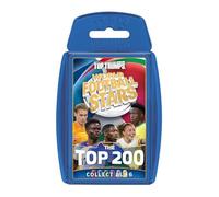 Top Trumps World Football Stars Top 200 Card Game - Chrome Blue Pack