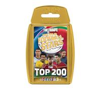 Top Trumps World Football Stars Top 200 Card Game - Chrome Gold Pack