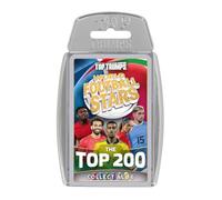 Top Trumps World Football Stars Top 200 Card Game - Chrome Silver Pack