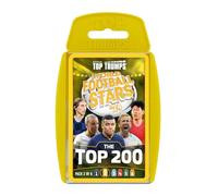 Top Trumps World Football Stars Top 200 Card Game Pack 2, Play with Kylian Mbappe, Beth Mead, Luka Modric and Pernille Harder, educational gift for ages 6 plus
